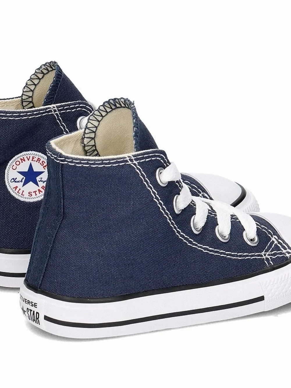 Converse Chuck Taylor All Star Hi High Top Canvas Sneaker Navy  US 10C New